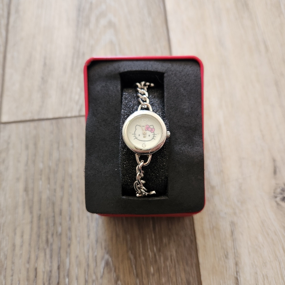 Hello Kitty X Simmons Jewerly Co. Silver Charm Watch